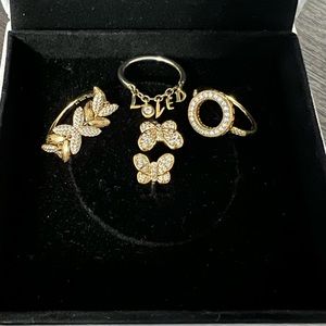 Pandora rings (set of 4)